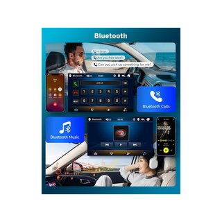 - Podofo Radio coche 2 DIN pantalla 7''