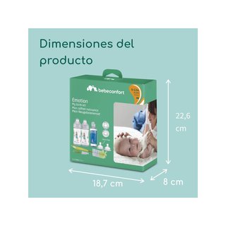 Bebeconfort Emotion kit biberones anticólicos