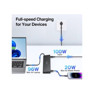 iVANKY Dock USB C triple pantalla carga rápida