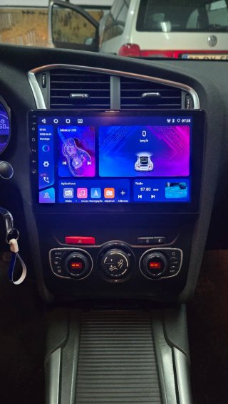 Rádio Citroën C4 Fase 2 Android 14 + GPS + Carplay
