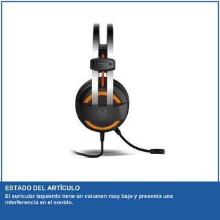 - KROM KODE Auriculares gaming con micrófono y