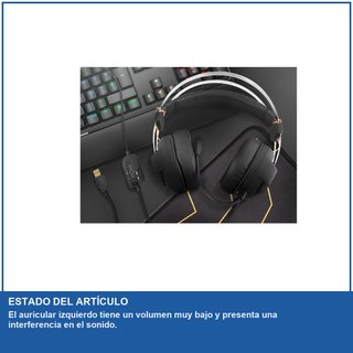 - KROM KODE Auriculares gaming con micrófono y