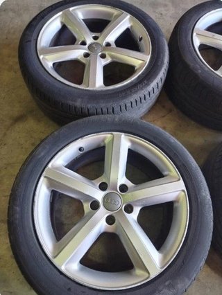 Juego de llantas audi q7 (4l) 91992