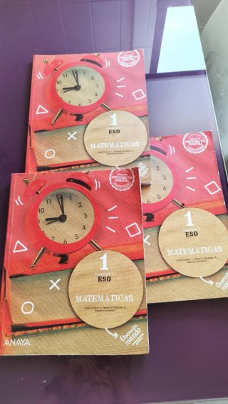 Libros matemáticas 1 eso