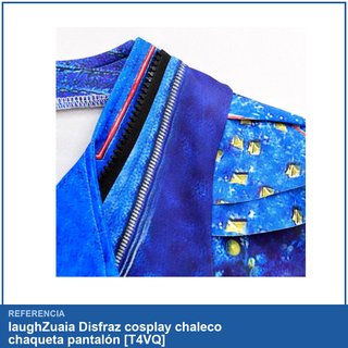Disfraz cosplay chaleco chaqueta pantalón [T4VQ]