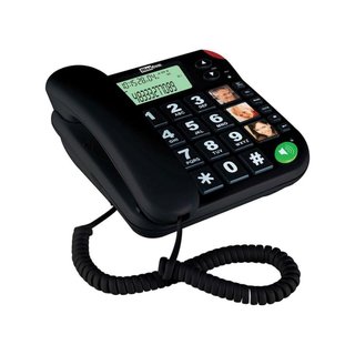 Maxcom KXT480CZ teléfono fijo pantalla LCD manos