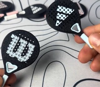 Llaveros raquetas de Pádel Personalizado -6Modelos