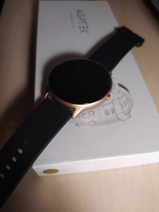 Reloj Inteligente AGPTEK Negro/Dorado