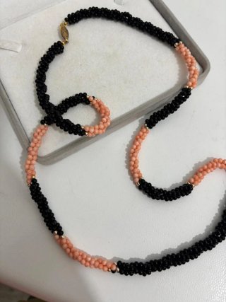Collana vintage naturale