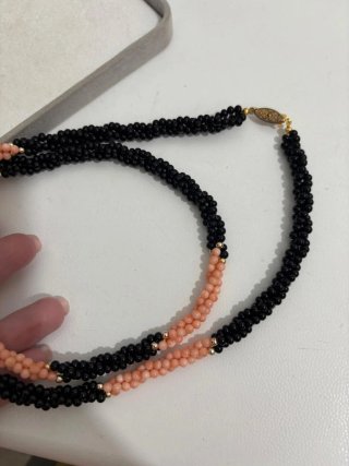 Collana vintage naturale