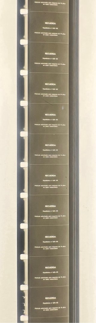 Película/Largometraje 16mm RECUERDA