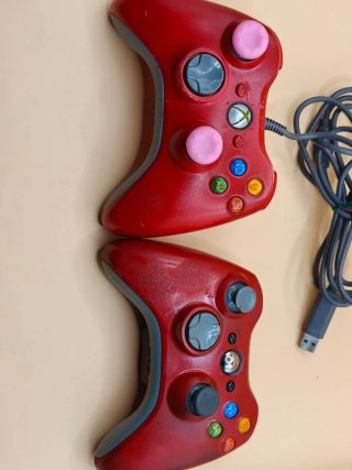 Coppia Controller Xbox Rossi - Da Testare