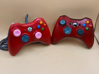 Coppia Controller Xbox Rossi - Da Testare