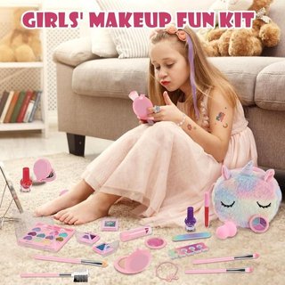 Set Maquillaje Infantil Unicornio Bolso