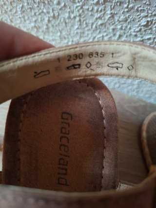 Sandalias cuña esparto talla 39
