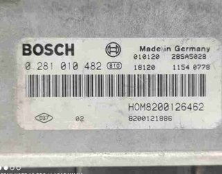 8200126462 centralita motor renault laguna 1437261