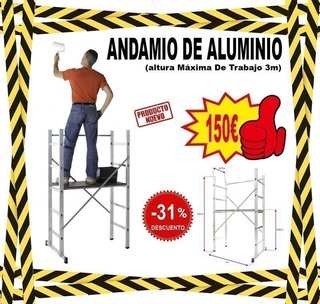 ESCALERAS Y ANDAMIOS DE ALUMINIO