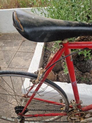 Bicicleta Peugeot Antigua Roja