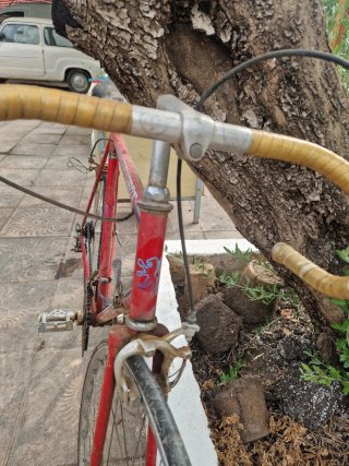 Bicicleta Peugeot Antigua Roja