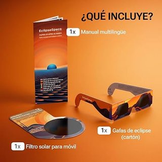 Gafas EclipseSpecs para Ver Eclipses Solares