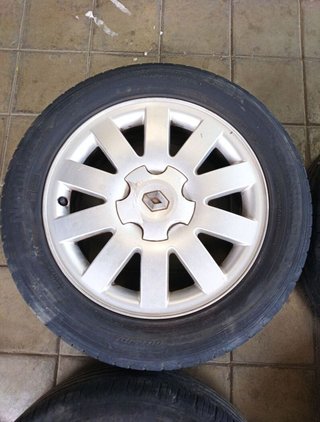 Juego llantas 205/55/16 renault megane i dti 99841