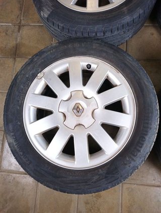 Juego llantas 205/55/16 renault megane i dti 99841