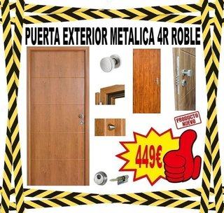 PUERTAS METÁLICAS EXTERIOR