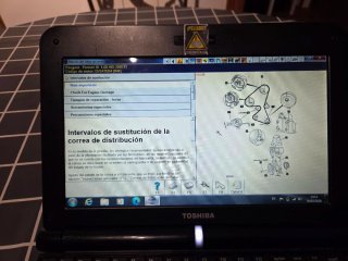 Toshiba PC + Herramienta Diagnóstico Coche