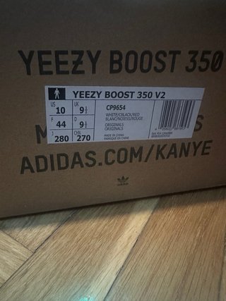 YEZZY BOOST 350 ZEBRA Originales