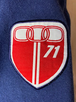 Felpa Nike Vintage Y2K Blu XL