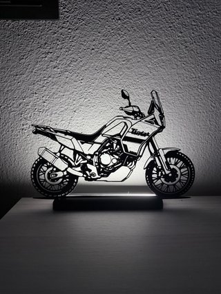 Tenere 700 World Raid Silhouette Illuminata