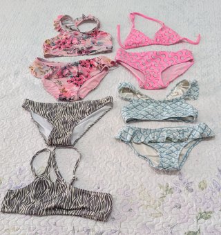 Lote 4 Bikinis Niña