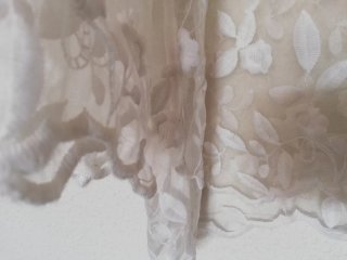 Chaqueta encaje transparente talla 40. A estrenar