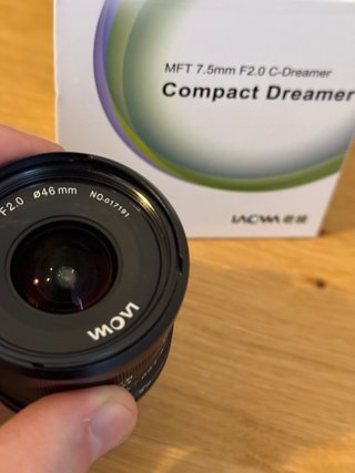 Objetivo Laowa MFT 7.5mm F2.0 C-Dreamer