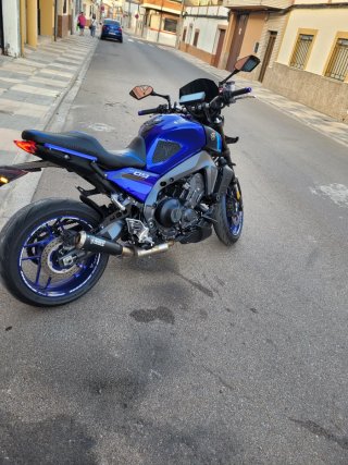 Asiento Moto Yamaha MT-09 Confort Negro/Azul