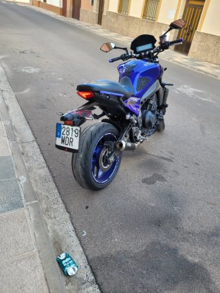 Asiento Moto Yamaha MT-09 Confort Negro/Azul