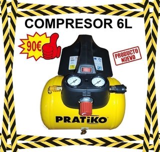 Compresor Prático 6L Nuevo