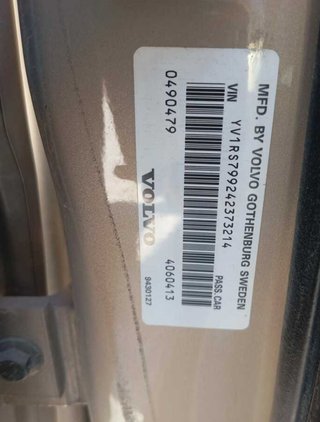 Volvo 488611 capot s60 berlina d5