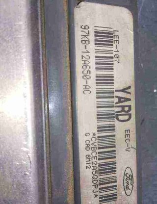 Centralita motor uce 97kb12a650ac ford ka 1345596