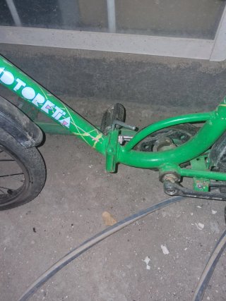 Motorista plegable infantil