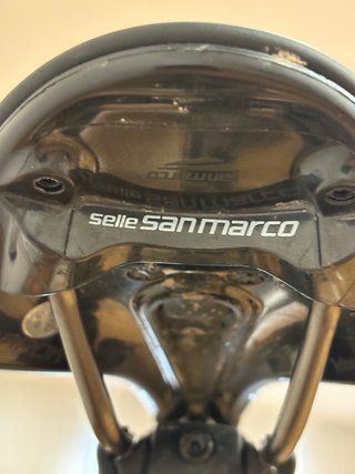 Sillín de Bicicleta selle San Marco Negro