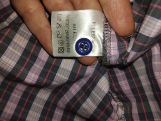 Camicia Ellesse a quadri donna taglia XL