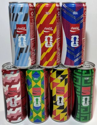 Lattine Coca Cola FIFA World Cup 2026 - Set Italia