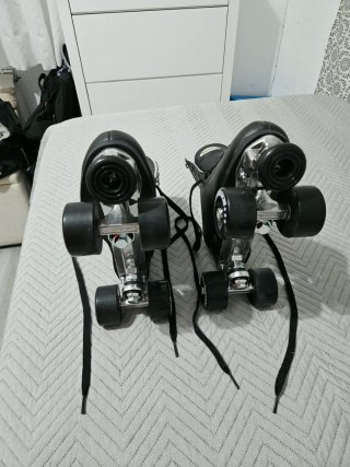 Patines 4 Ruedas + Casco y Mochila