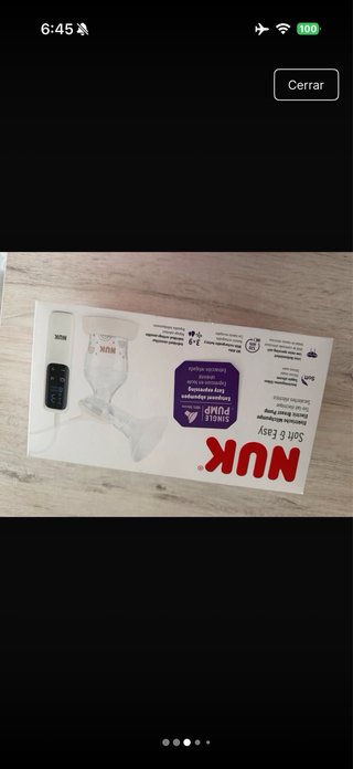 Sacaleches Eléctrico NUK Soft & Easy