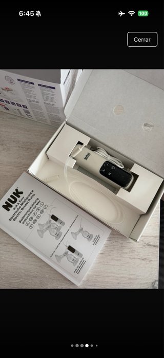 Sacaleches Eléctrico NUK Soft & Easy
