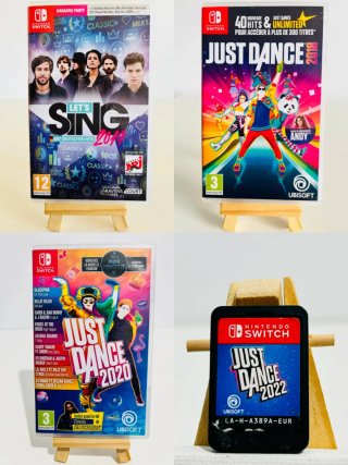 LOTE JUST DANCE + LET'S SING NINTENDO SWITCH