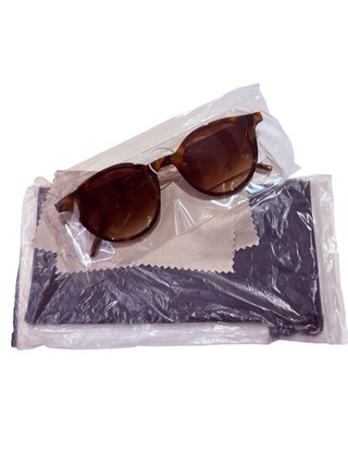 Gafas de sol redondas montura carey