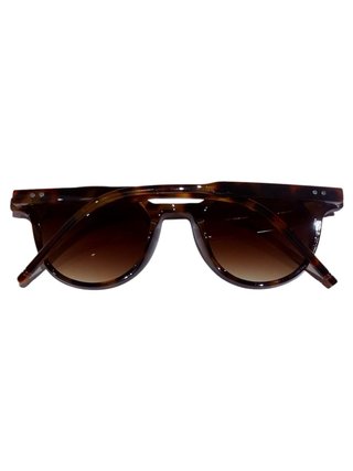 Gafas de sol redondas montura carey