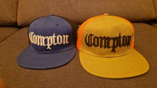 Lote 4 Gorras Planas Compton Vans Detroit